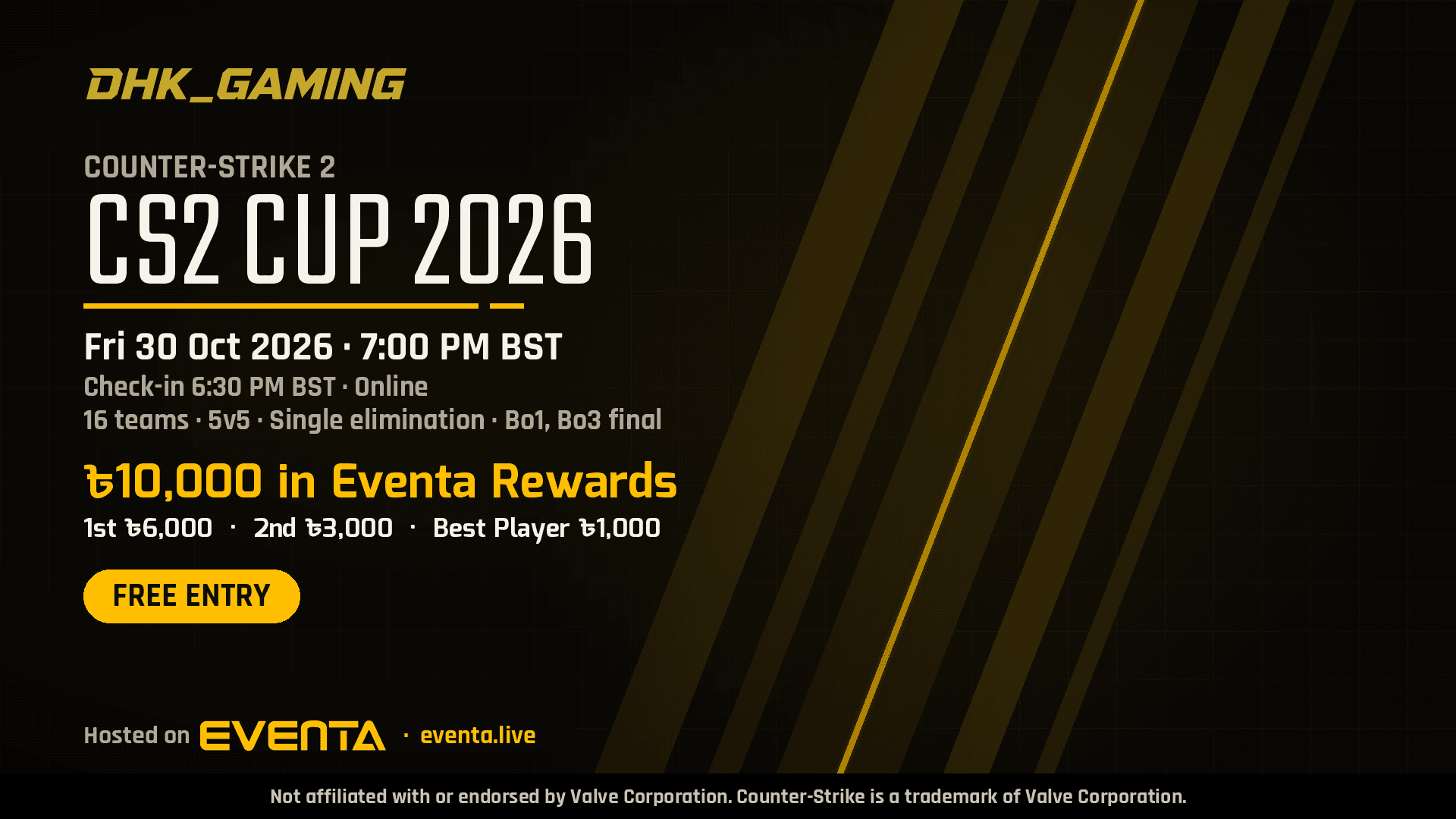 DHK_Gaming CS2 Cup 2026 cover art